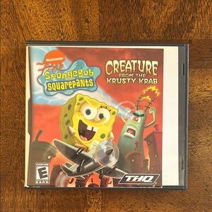 SpongeBob SquarePants Creature from the Krusty Krab Nintendo DS Game